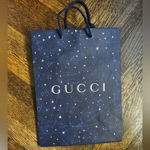 Gucci Celestial Blue Gift Bag